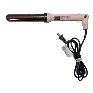 L'ange Titanium Curling Wand  4” diameter  BLUSH Pink